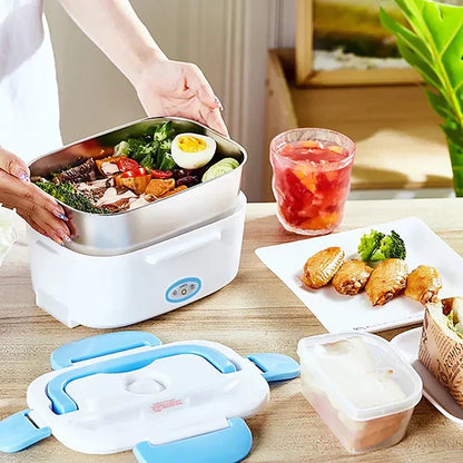 "Portable Electric Lunch Box – Convenient & Heatable Food Container"