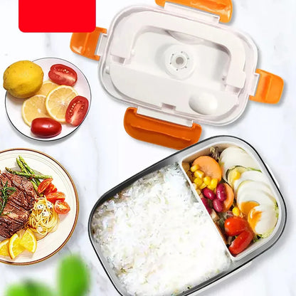 "Portable Electric Lunch Box – Convenient & Heatable Food Container"