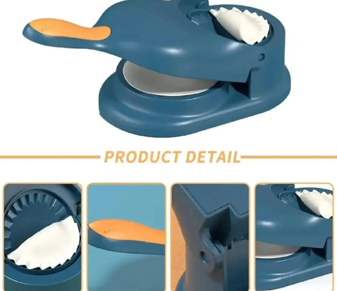 2-in-1 Dumpling & Samosa Maker – Manual Dough Press for Perfect Dumplings & Samosas