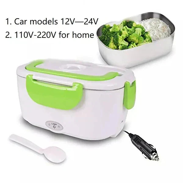 "Portable Electric Lunch Box – Convenient & Heatable Food Container"