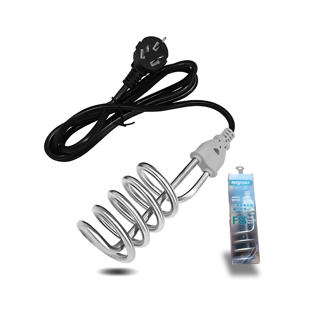 "Electric Water Heating Rod (2000W) - Shock-Proof, High-Power, Durable & Fast Water Heater for Quick Heating"