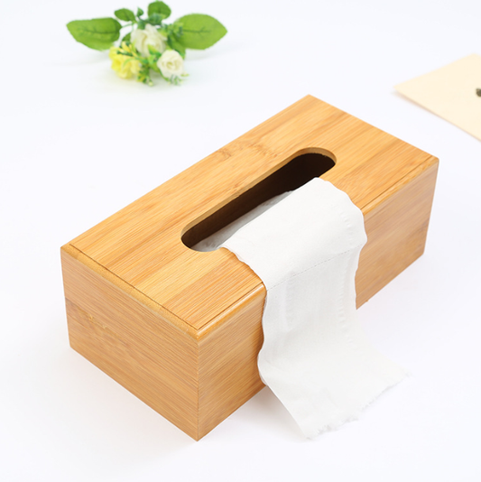 Wooden Plan Tissue Box