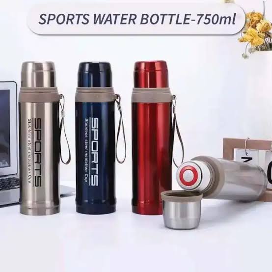 Hot And Cold Stainless Steel Vacuum Flask Water Bottle 24 hours 750ml