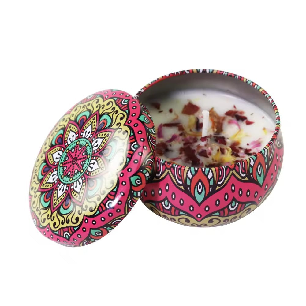 Premium Wax Scented Candles | Long Lasting Aroma for Home, Spa & Décor | Box of 12 Pcs