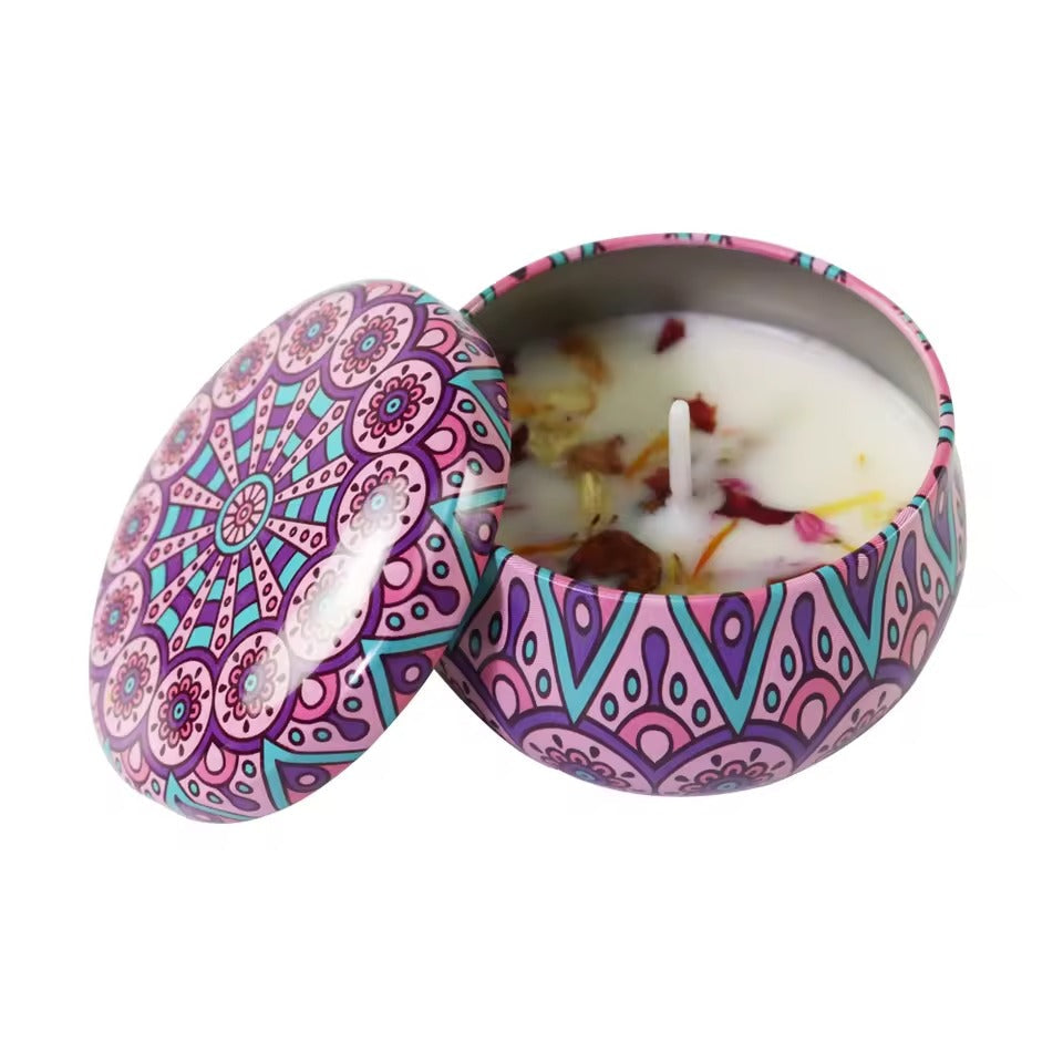 Premium Wax Scented Candles | Long Lasting Aroma for Home, Spa & Décor | Box of 12 Pcs