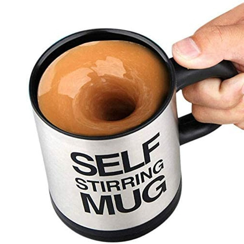 Self Stirring Mug | Auto Mixing Coffee Cup | Smart Mug for Coffee, Tea & Hot Chocolate
