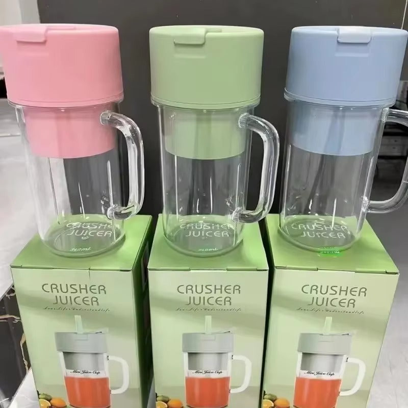 Rechargeable & Portable Blender Cup | Mini Personal Juicer for Smoothies & Fresh Juice