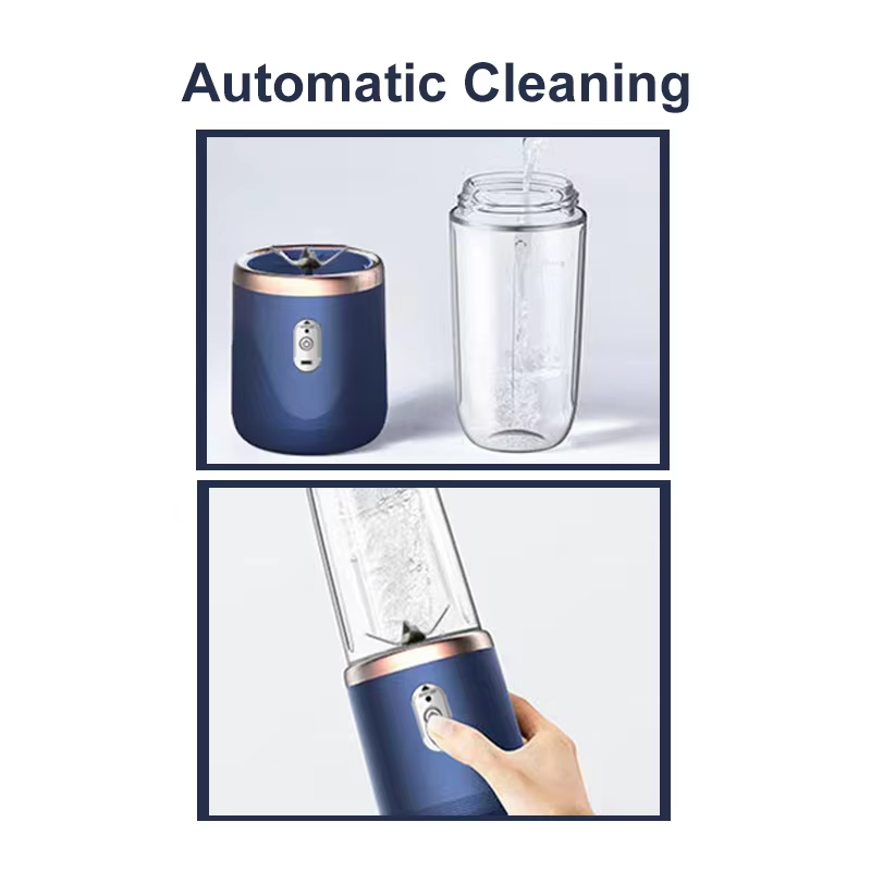 400ml USB Rechargeable Portable Blender | Mini Personal Juicer for Smoothies & Fresh Juice