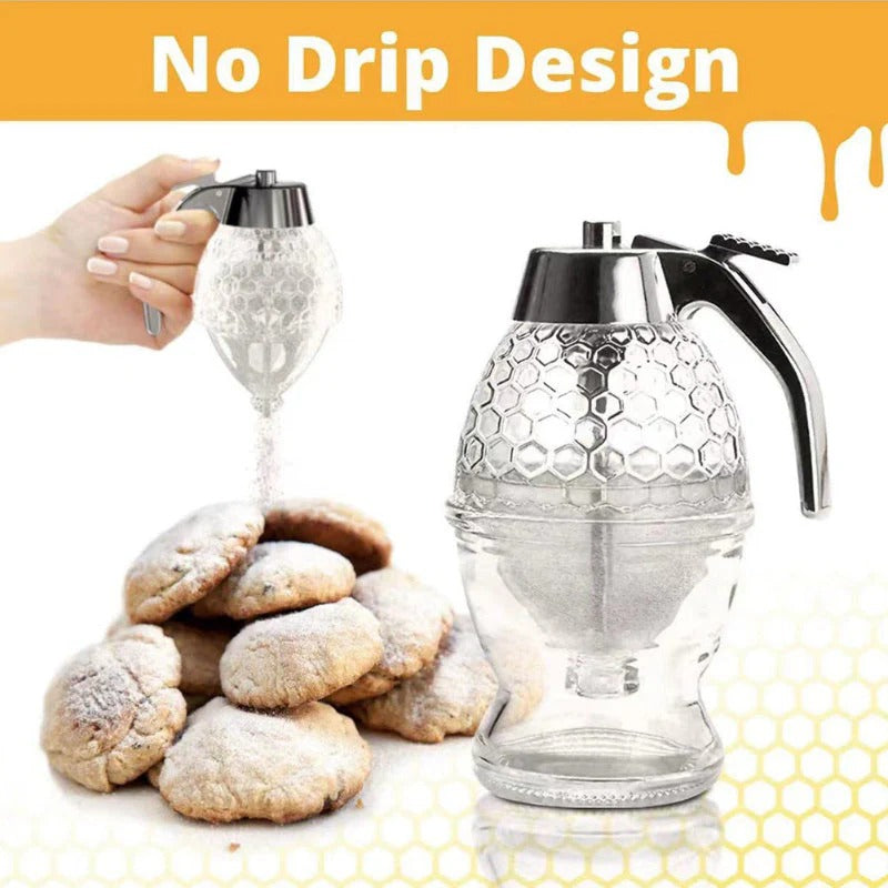 Non-Drip Honey Dispenser — Clean, Easy & Mess-Free