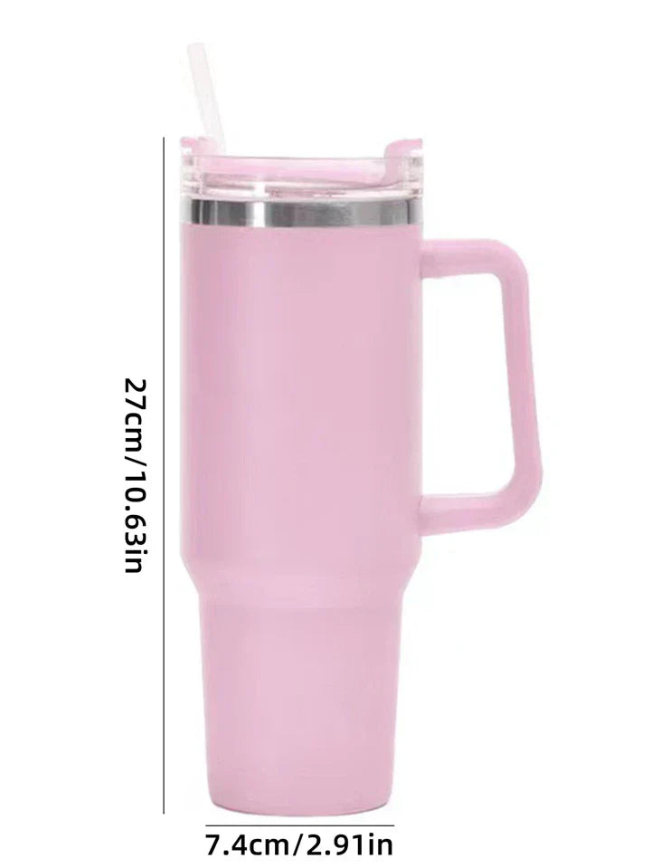 "Stainless Steel Vacuum Tumbler – Premium Insulated Travel Mug"