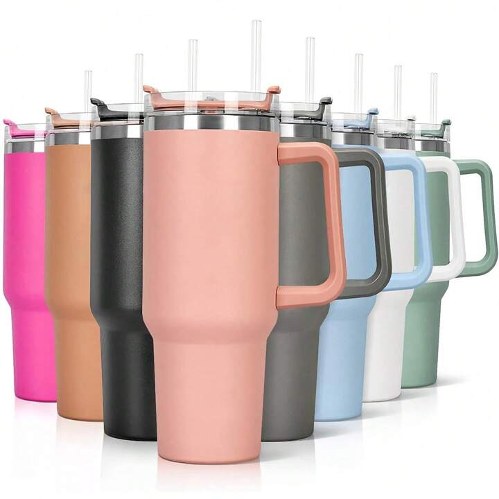 "Stainless Steel Vacuum Tumbler – Premium Insulated Travel Mug"