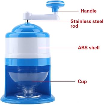 "Manual Ice Crusher – Durable, Portable, and Perfect for Home or Party Use"