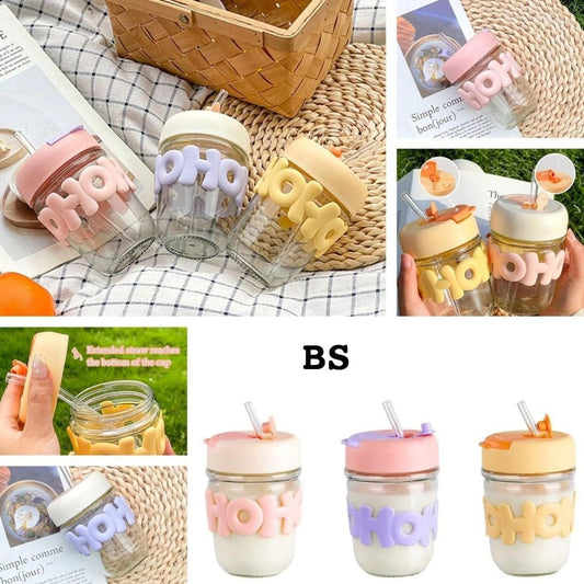 1 piece Kids & Travel Water Tumbler – 350ml with Lid & Straw